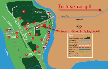 Sandy Point Domain Map