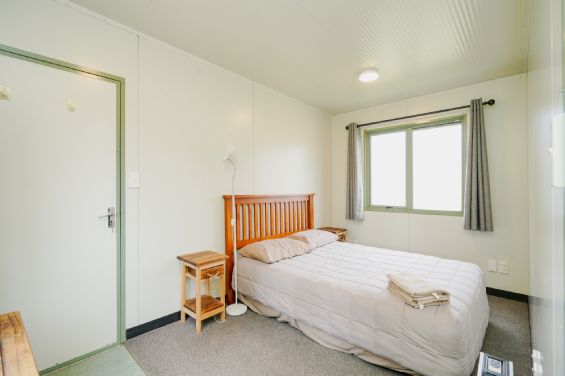 Cabins queen-size bed